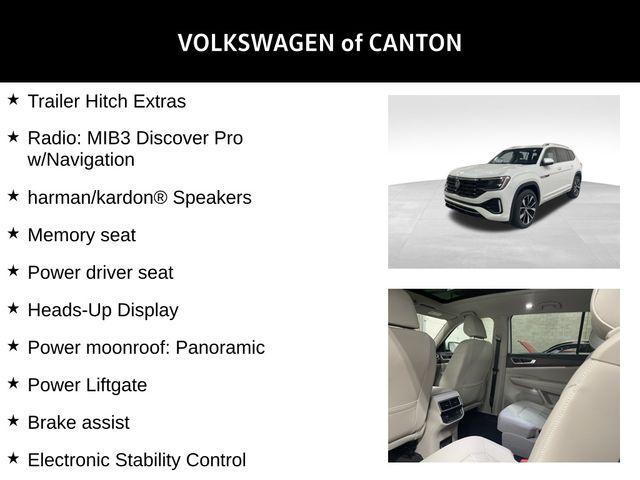 new 2026 Volkswagen Atlas car, priced at $57,398