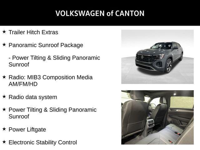 new 2026 Volkswagen Atlas Cross Sport car, priced at $47,782