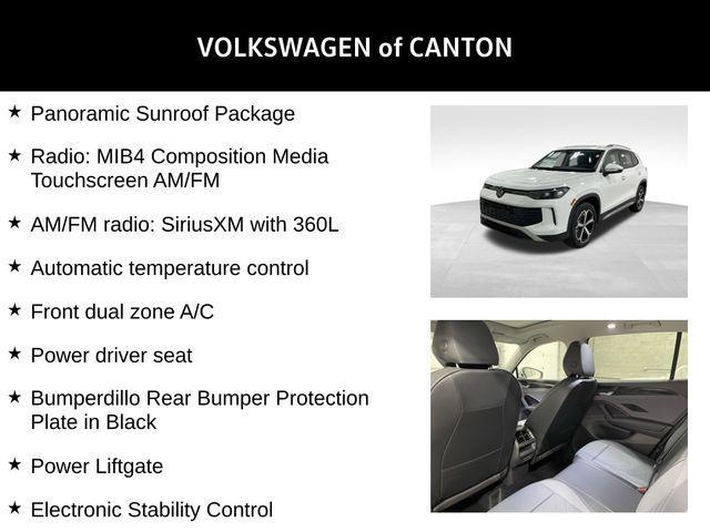 new 2025 Volkswagen Tiguan car, priced at $36,245