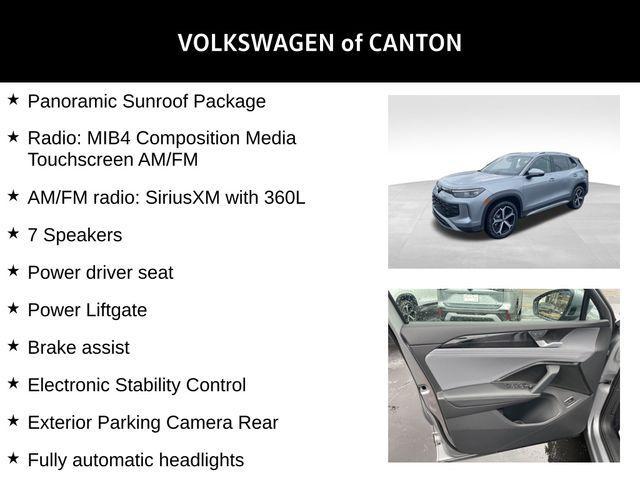 new 2025 Volkswagen Tiguan car, priced at $36,621