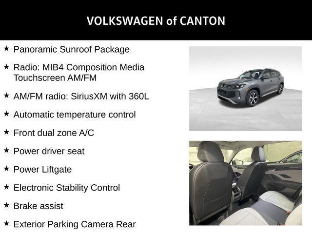 new 2025 Volkswagen Tiguan car, priced at $37,287