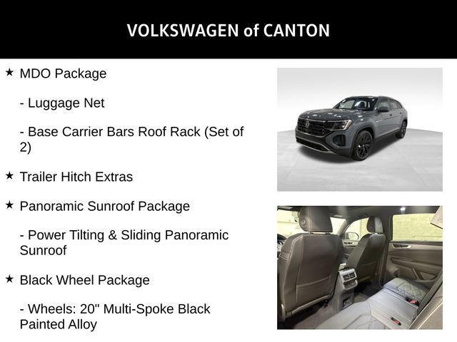 new 2026 Volkswagen Atlas Cross Sport car, priced at $48,731