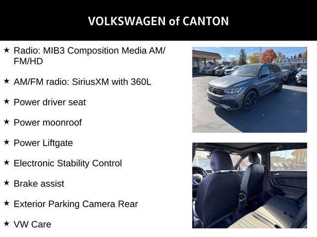 new 2024 Volkswagen Tiguan car, priced at $37,674