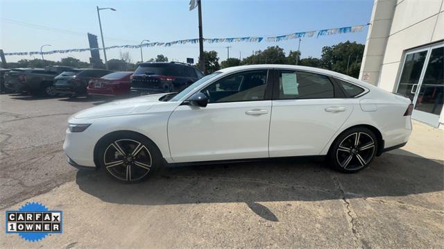 used 2024 Honda Accord Hybrid car, priced at $29,500