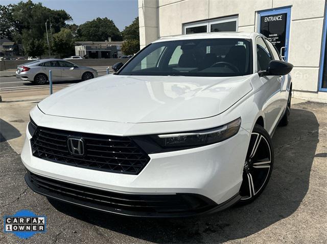 used 2024 Honda Accord Hybrid car, priced at $29,500