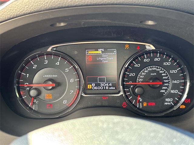 used 2020 Subaru WRX car, priced at $21,000