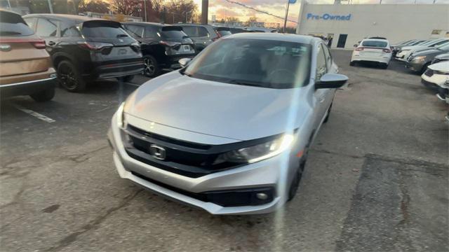 used 2021 Honda Civic car, priced at $20,000