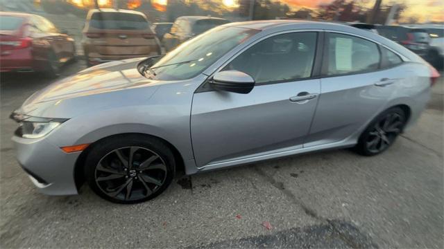 used 2021 Honda Civic car, priced at $20,000