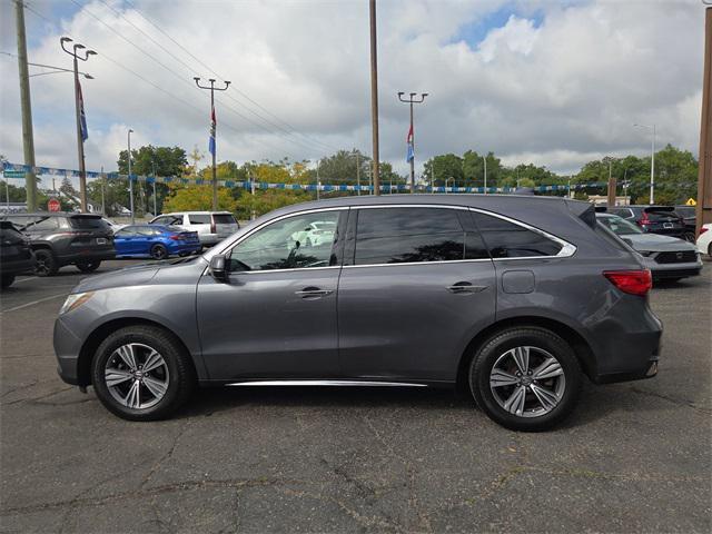 used 2019 Acura MDX car, priced at $19,500