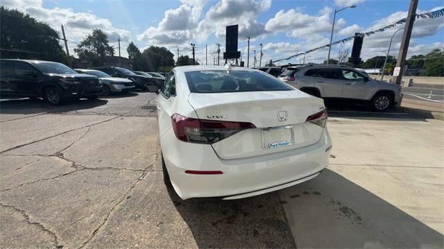 new 2025 Honda Civic car, priced at $26,500