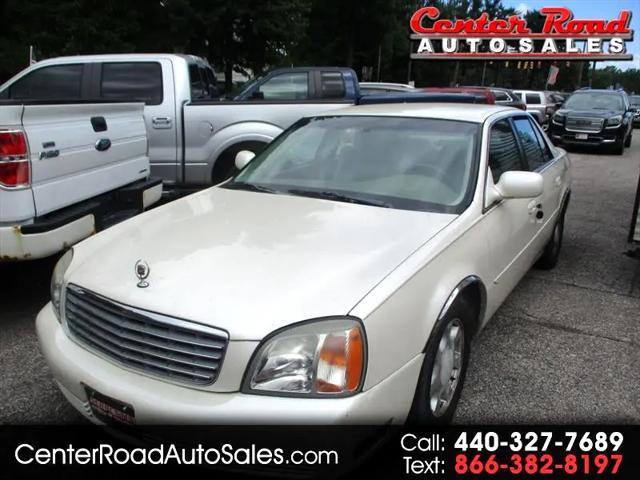 used 2001 Cadillac DeVille car, priced at $1,995