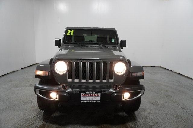 used 2021 Jeep Wrangler Unlimited car, priced at $31,854