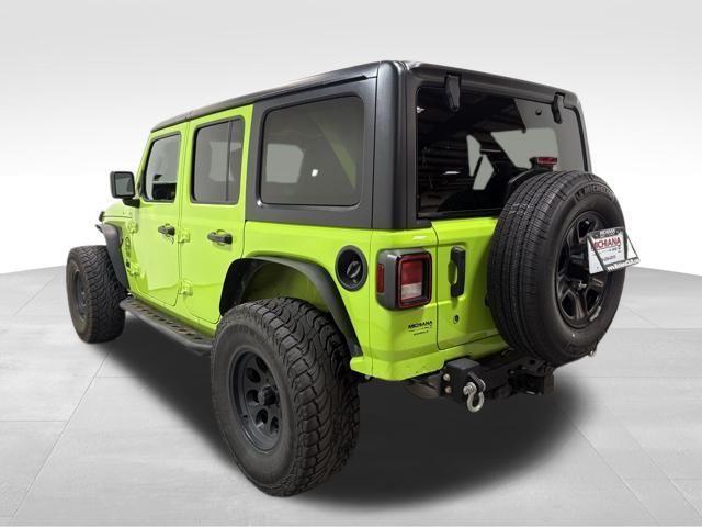 used 2021 Jeep Wrangler Unlimited car, priced at $29,991