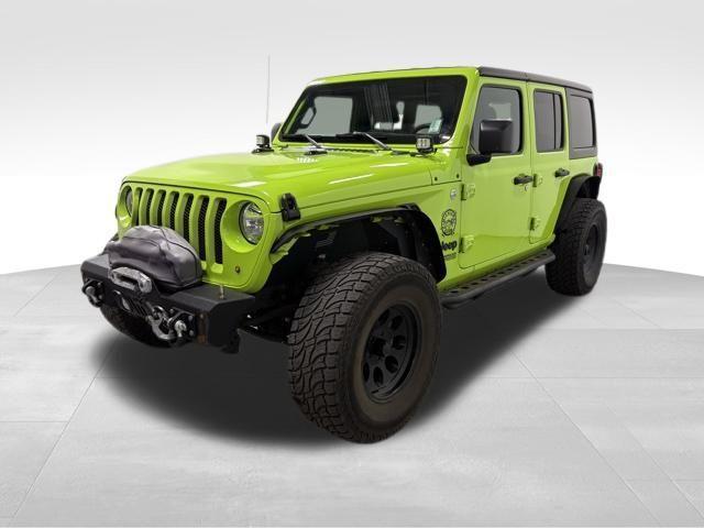 used 2021 Jeep Wrangler Unlimited car, priced at $29,991