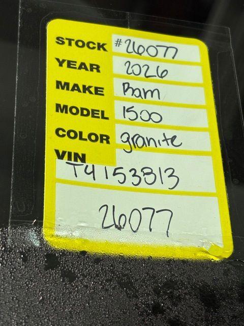 new 2026 Ram 1500 car, priced at $59,134