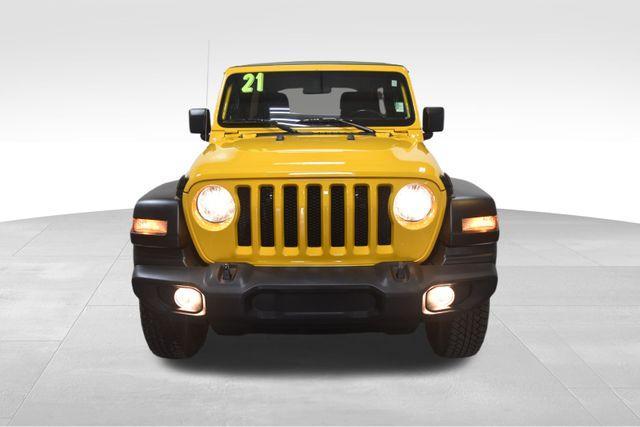 used 2021 Jeep Wrangler Unlimited car, priced at $32,991