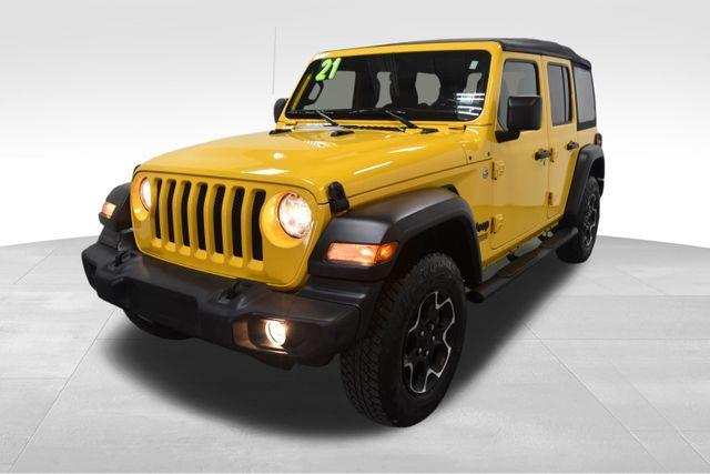used 2021 Jeep Wrangler Unlimited car, priced at $32,991