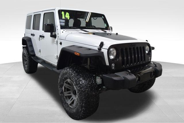 used 2014 Jeep Wrangler Unlimited car, priced at $19,492