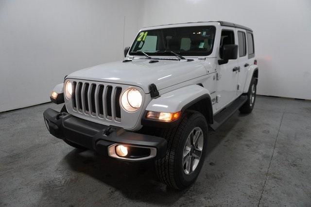 used 2021 Jeep Wrangler Unlimited car, priced at $31,884
