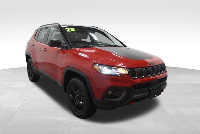 used 2023 Jeep Compass car, priced at $26,991