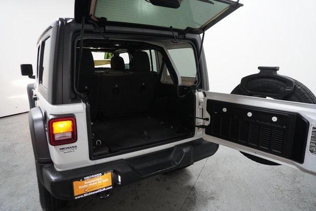 used 2021 Jeep Wrangler Unlimited car, priced at $29,844