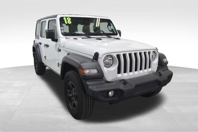 used 2018 Jeep Wrangler Unlimited car, priced at $19,991