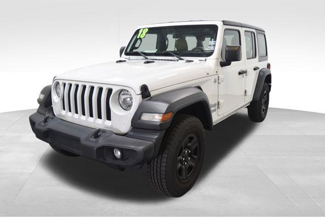 used 2018 Jeep Wrangler Unlimited car, priced at $19,991
