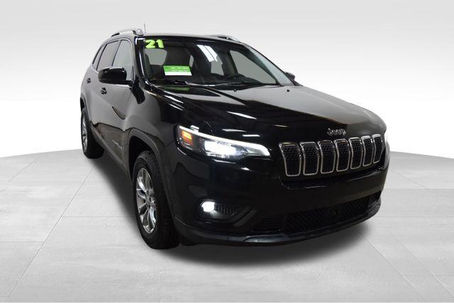 used 2021 Jeep Cherokee car, priced at $18,991