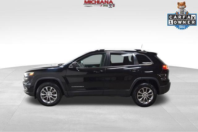 used 2021 Jeep Cherokee car, priced at $18,991