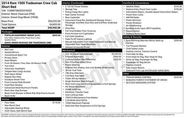 used 2014 Ram 1500 car, priced at $15,991