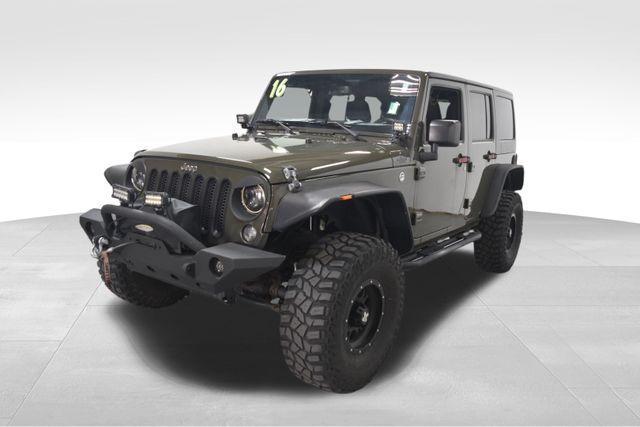 used 2016 Jeep Wrangler Unlimited car, priced at $20,991