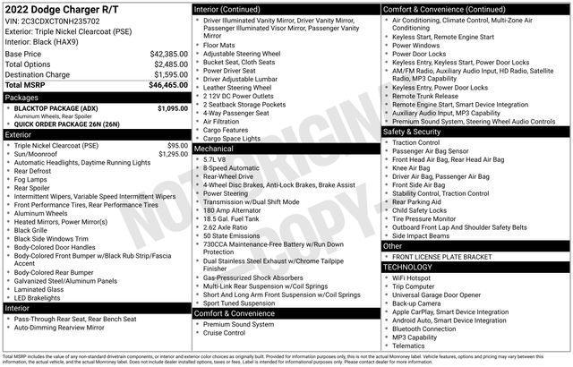 used 2022 Dodge Charger car, priced at $29,991