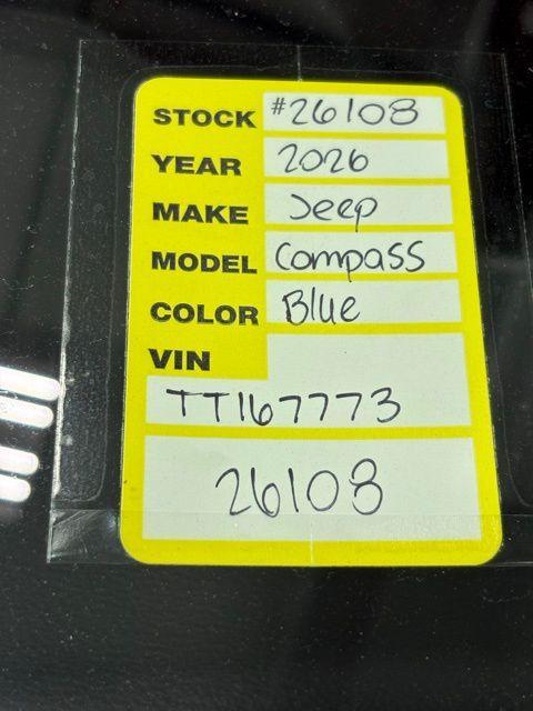 new 2026 Jeep Compass car, priced at $35,643