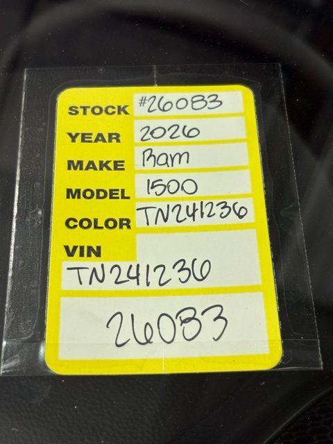 new 2026 Ram 1500 car, priced at $59,604