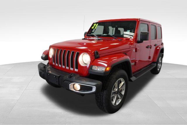 used 2021 Jeep Wrangler Unlimited car, priced at $30,885