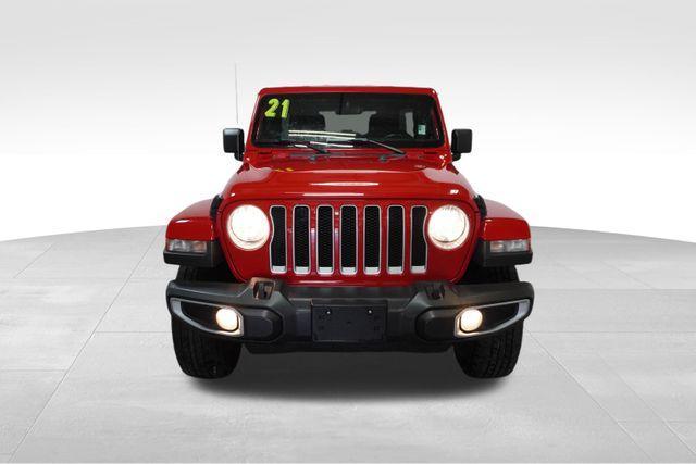 used 2021 Jeep Wrangler Unlimited car, priced at $30,885