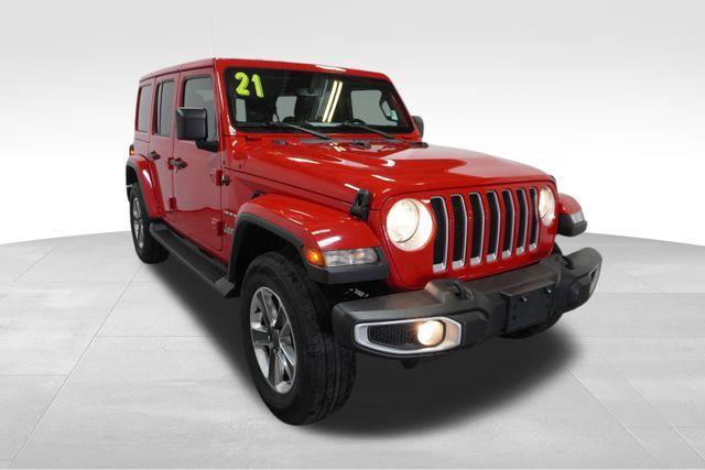 used 2021 Jeep Wrangler Unlimited car, priced at $30,885