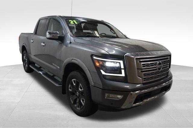 used 2021 Nissan Titan car, priced at $34,995