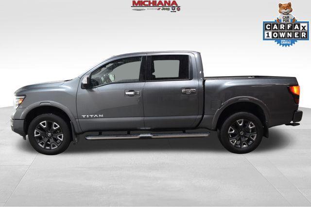 used 2021 Nissan Titan car, priced at $34,995