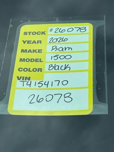 new 2026 Ram 1500 car, priced at $58,909