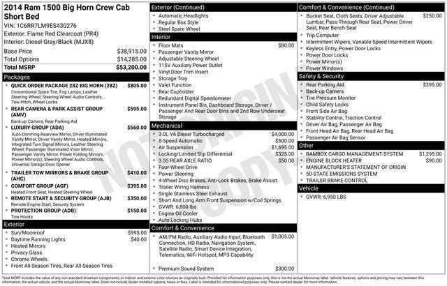 used 2014 Ram 1500 car, priced at $19,991
