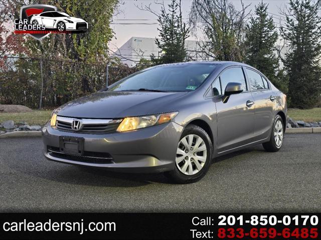 used 2012 Honda Civic car, priced at $7,499