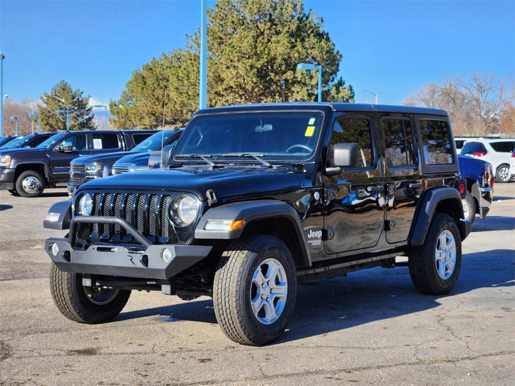 used 2020 Jeep Wrangler Unlimited car, priced at $27,353