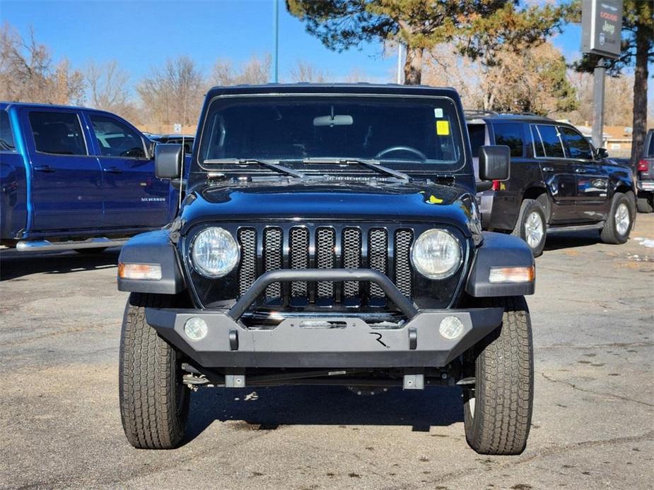 used 2020 Jeep Wrangler Unlimited car, priced at $27,353