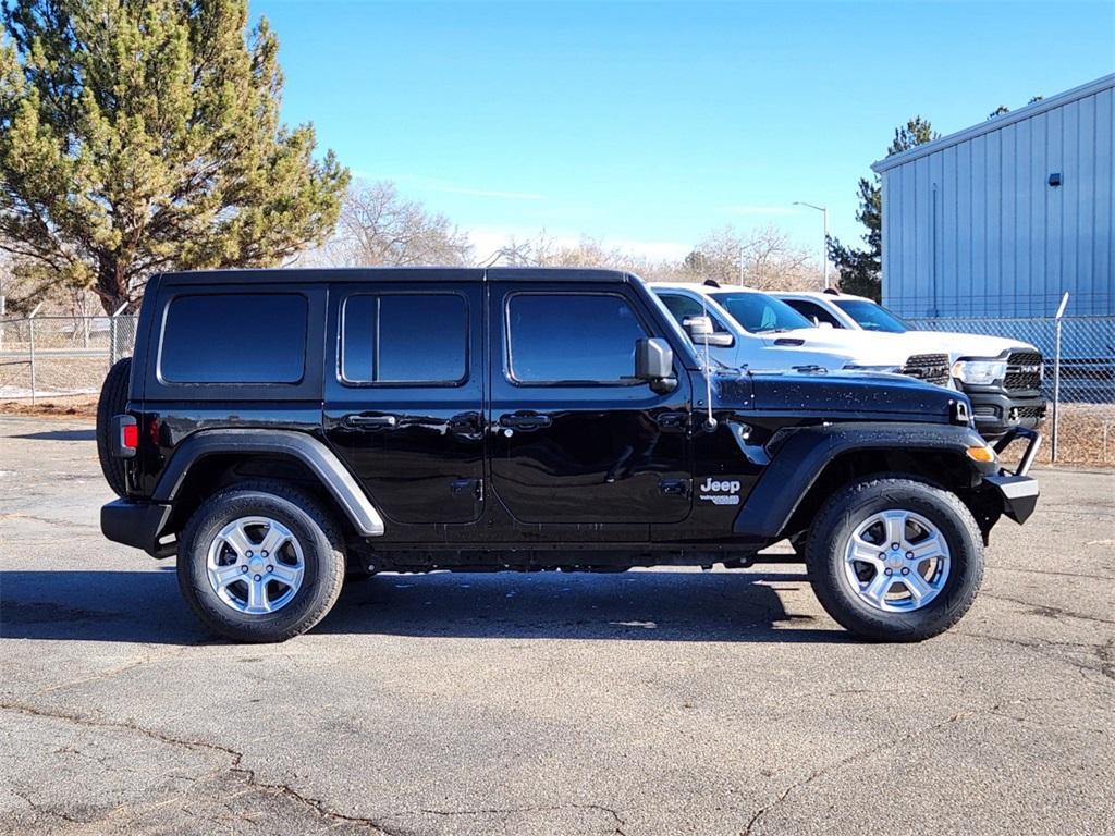 used 2020 Jeep Wrangler Unlimited car, priced at $27,353