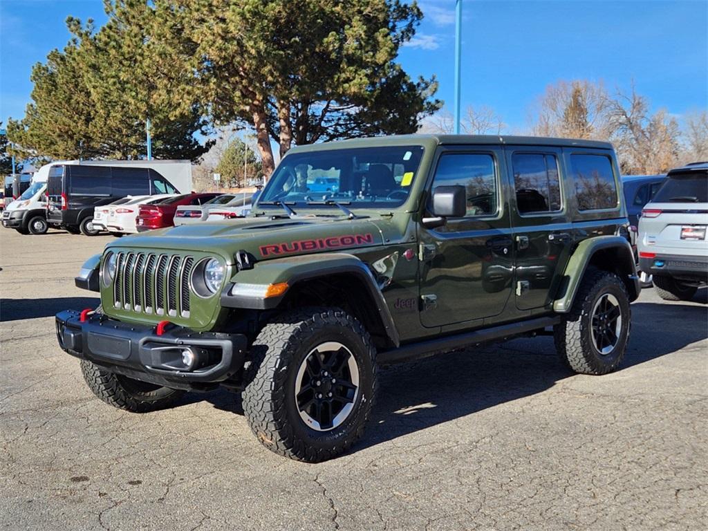 used 2021 Jeep Wrangler Unlimited car, priced at $34,617