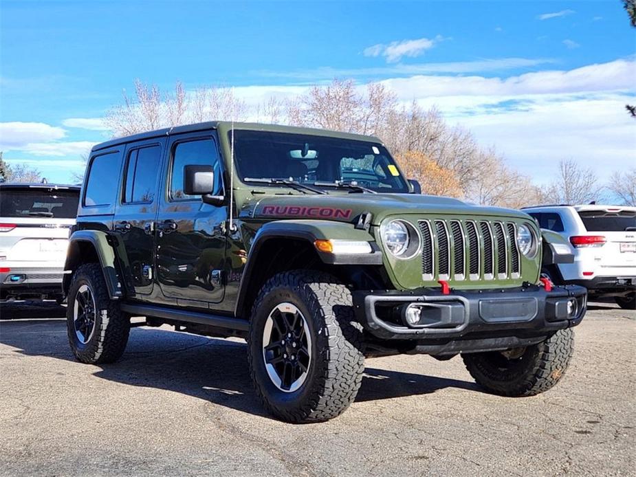 used 2021 Jeep Wrangler Unlimited car, priced at $34,617