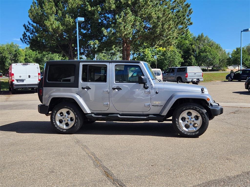 used 2015 Jeep Wrangler Unlimited car, priced at $18,460