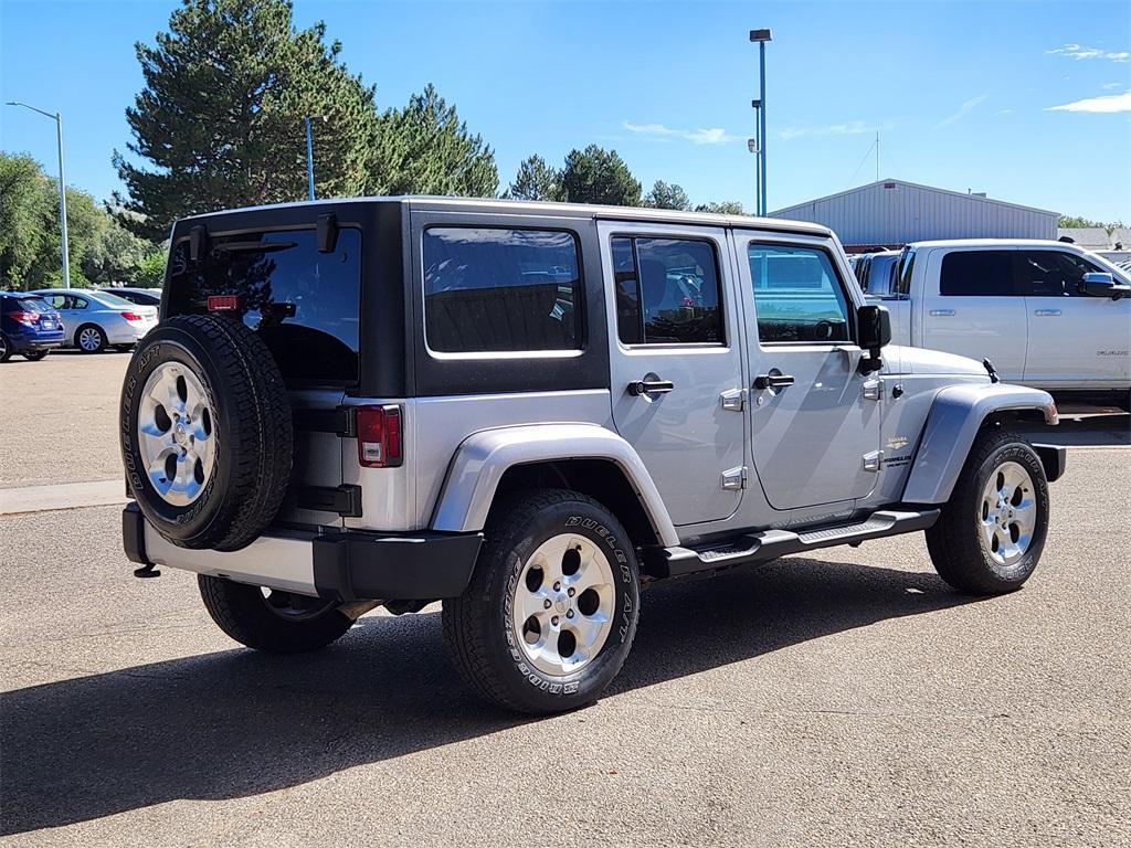 used 2015 Jeep Wrangler Unlimited car, priced at $18,460