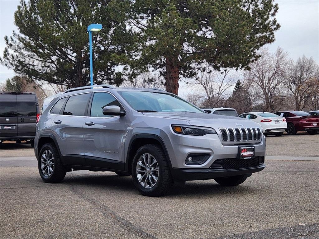 used 2019 Jeep Cherokee car, priced at $15,126